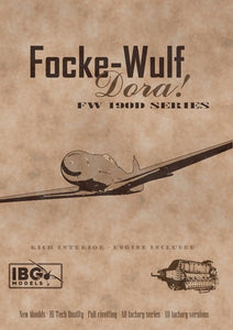 Focke-Wulf Fw 190D, IBG Models 1/72