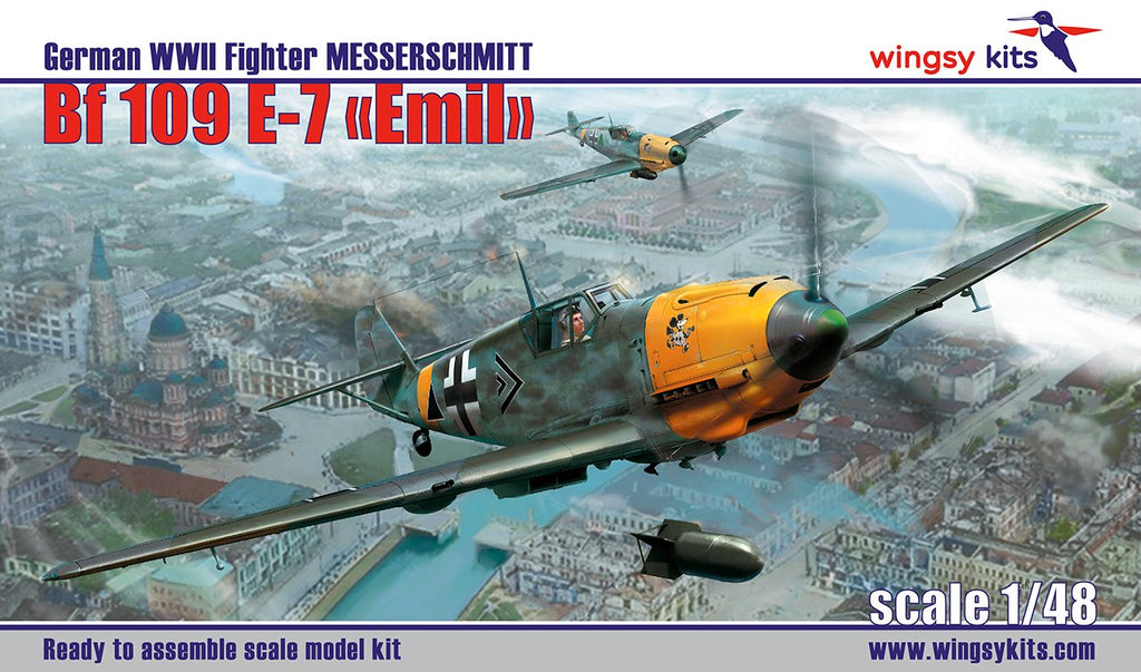 MESSERSCHMITT Bf 109 E-7, Wingsy Kits 1/48