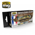 I WW & II WW FRENCH CAMOUFLAGE COLORS