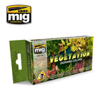 VEGETATION DIORAMA COLORS  SET